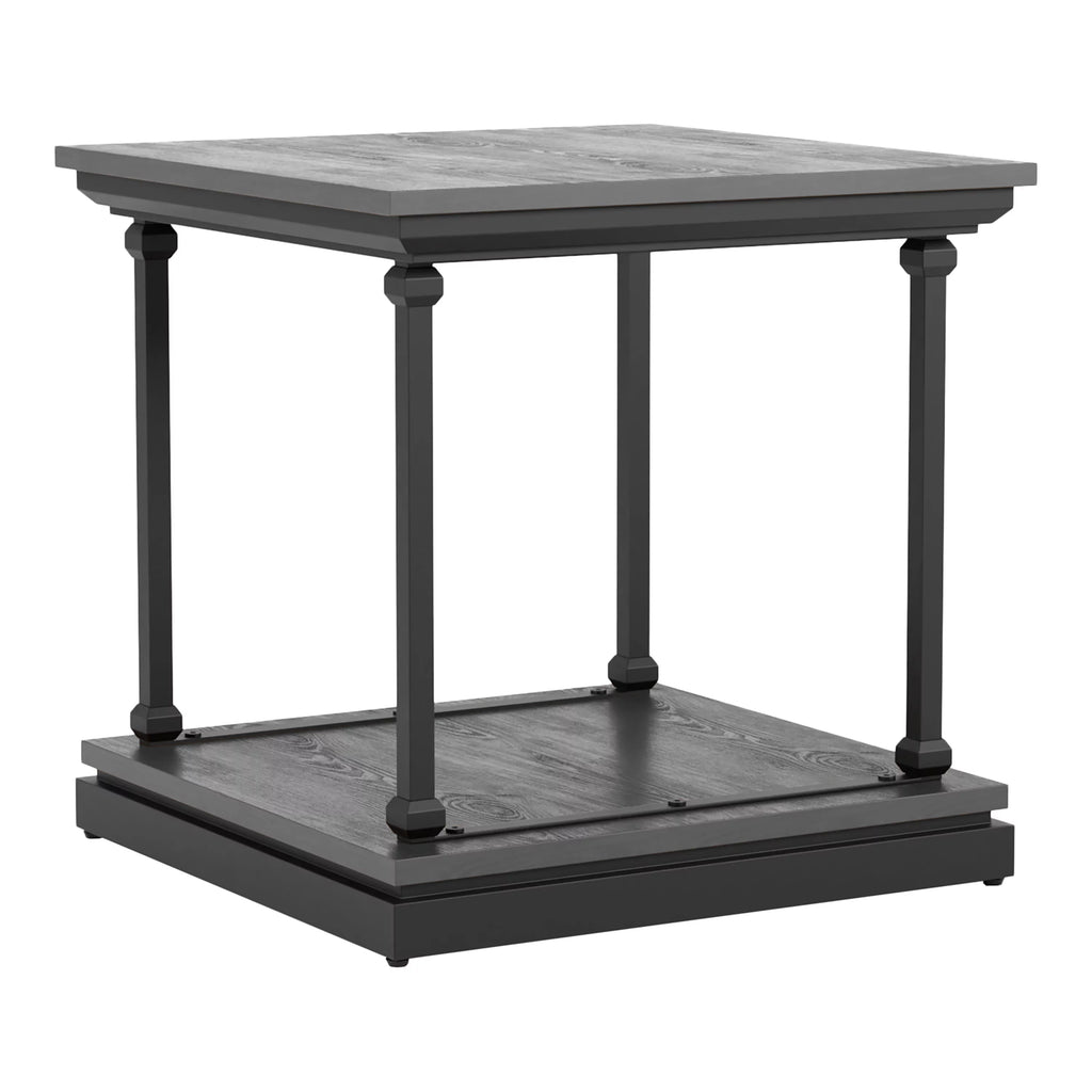 3-Piece Antique Gray Coffee Table Set R2460