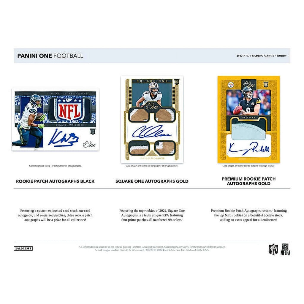 2022 Panini One Football Hobby Box M2340