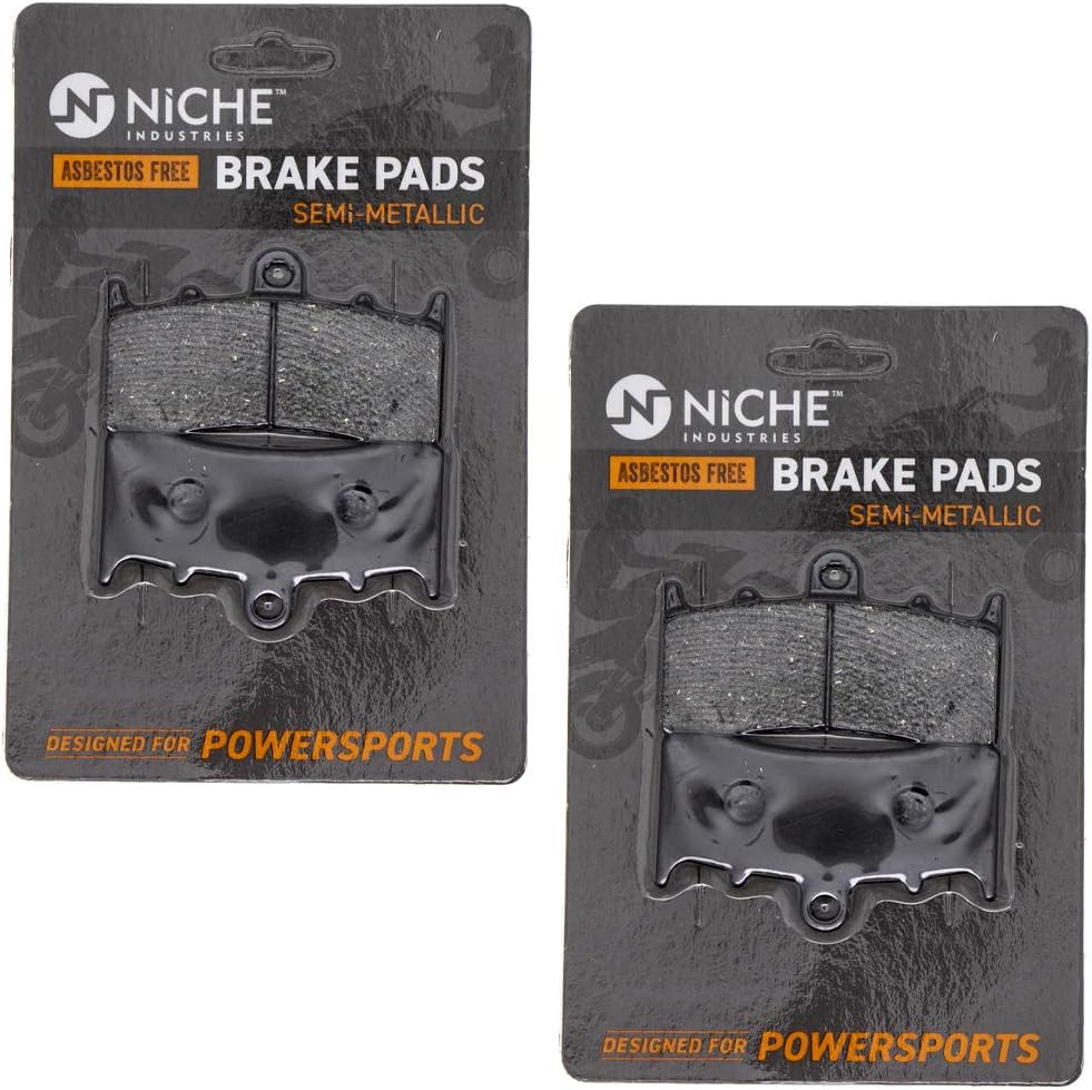 Brake Pad Set Semi-Metallic Pack of 2 H6616