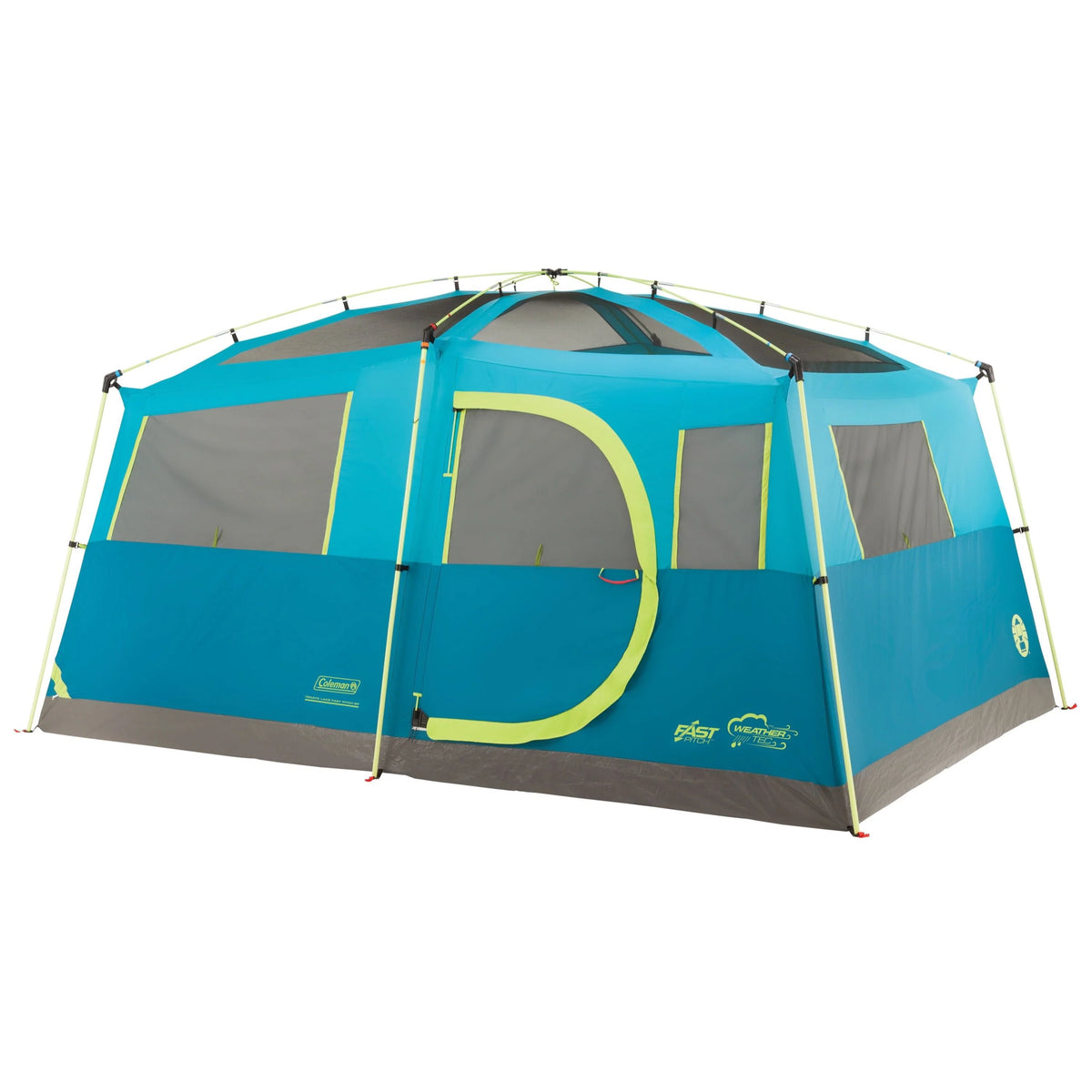 8-Person Light Blue Cabin Camping Tent S890