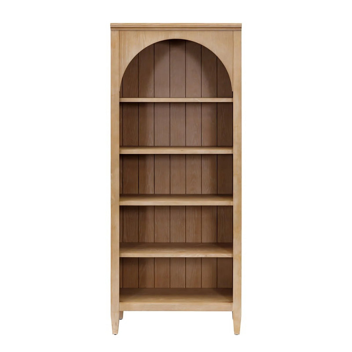 Light Brown Wood Bookcase X538