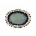 Oval Plate 30cm Blue R25495