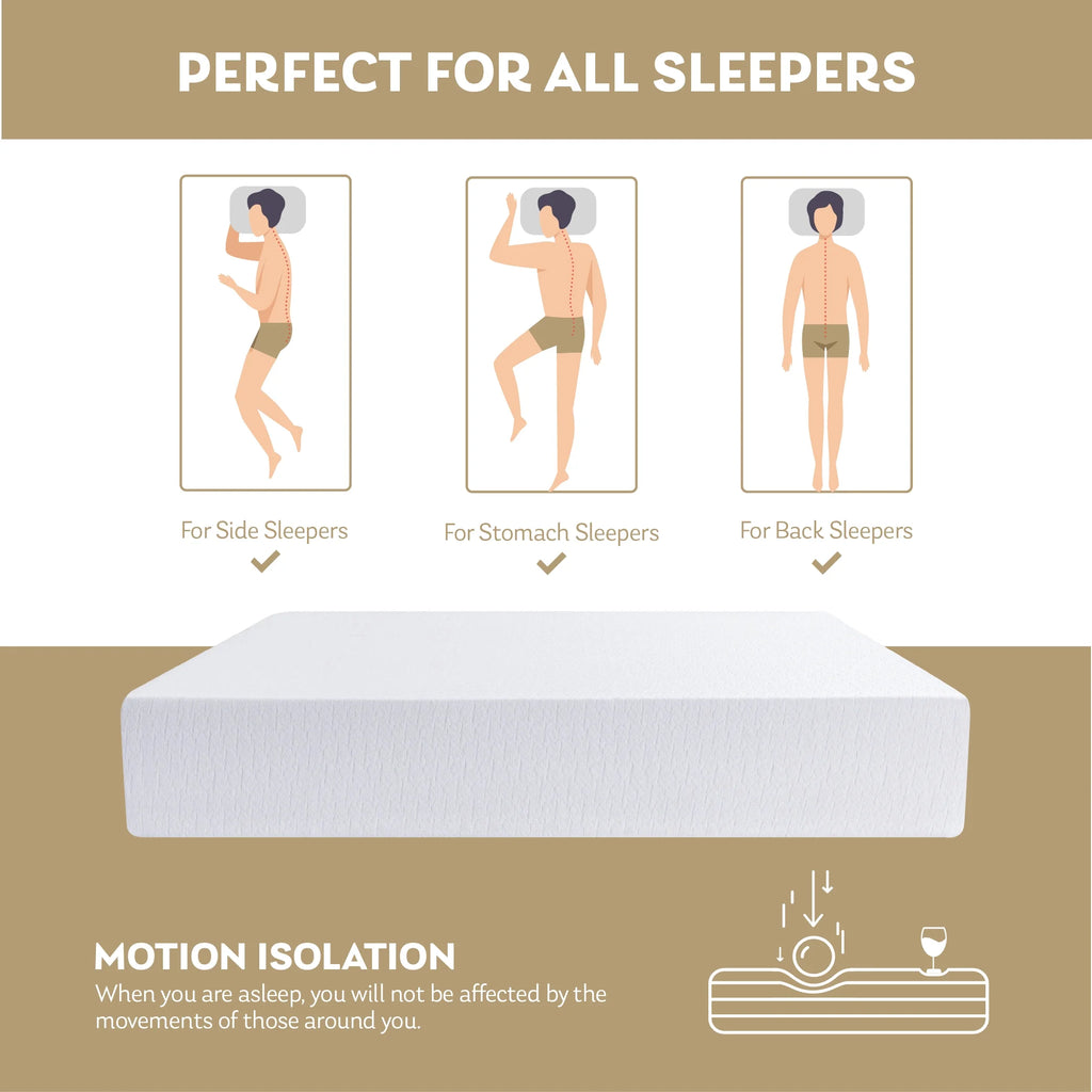 8 Tight Top Gel Memory Foam Twin Mattress Z4588