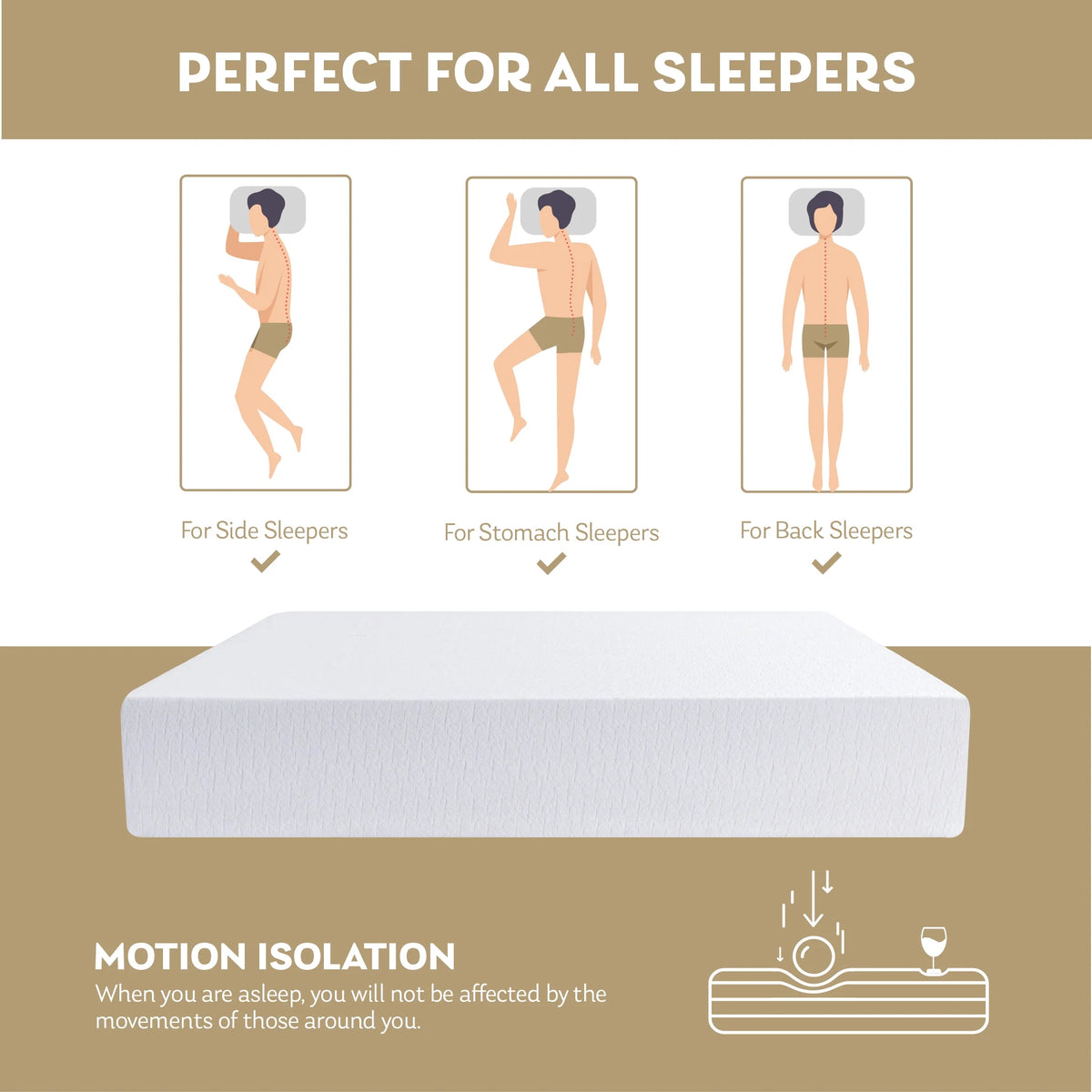 8 Tight Top Gel Memory Foam Twin Mattress Z4588