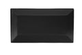 Black Stoneware Rectangular Platter, Box of 24 T293