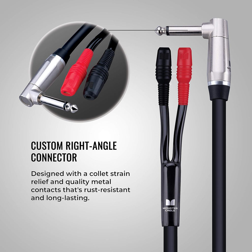 1/4 Inch to Faston Speaker Cable, 12 feet F943272