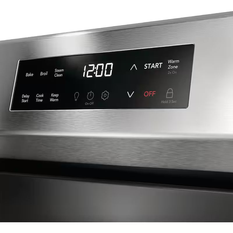 5 Element Freestanding Electric Range in Stainless Steel U25634