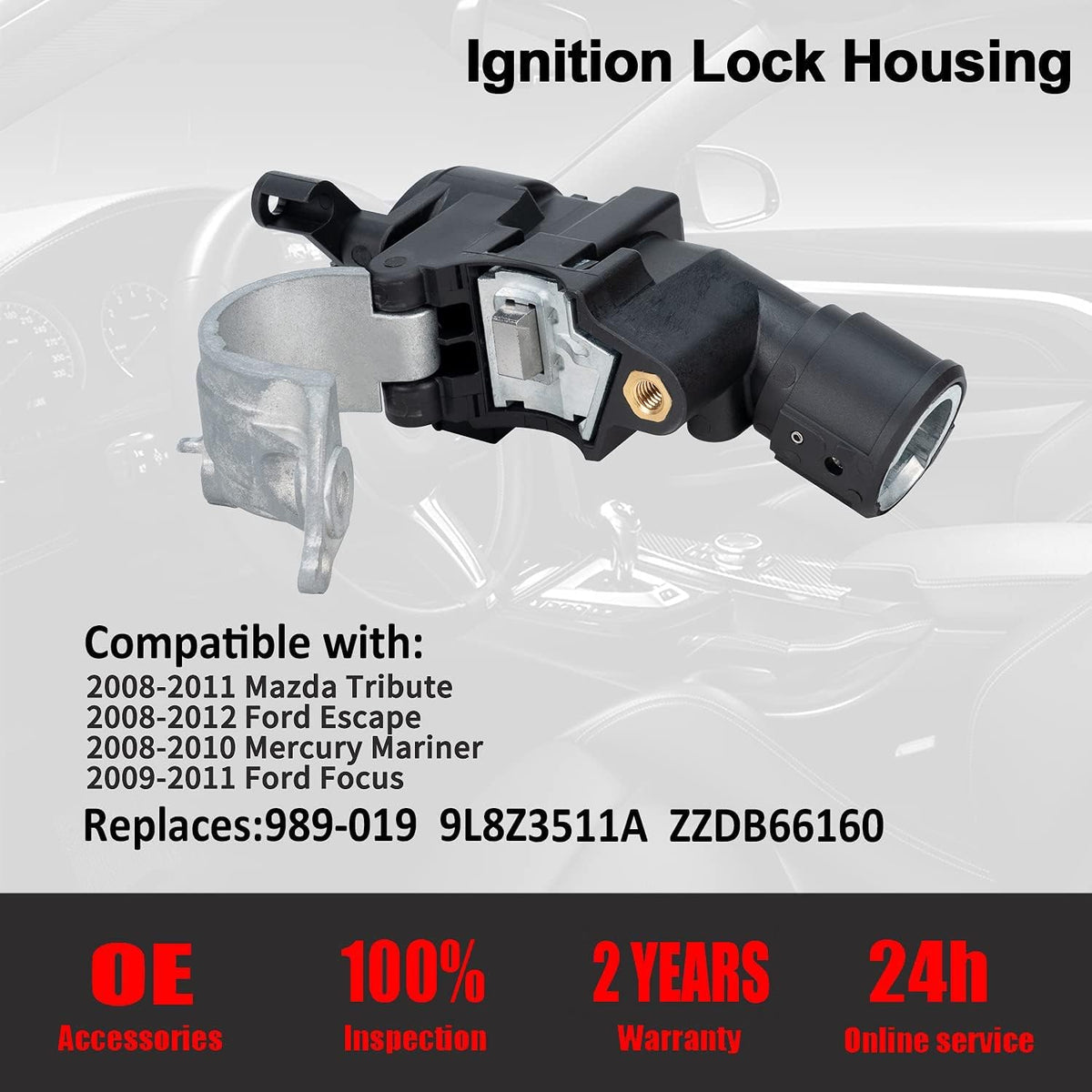 Ignition Lock Housing Pack of 2 R865