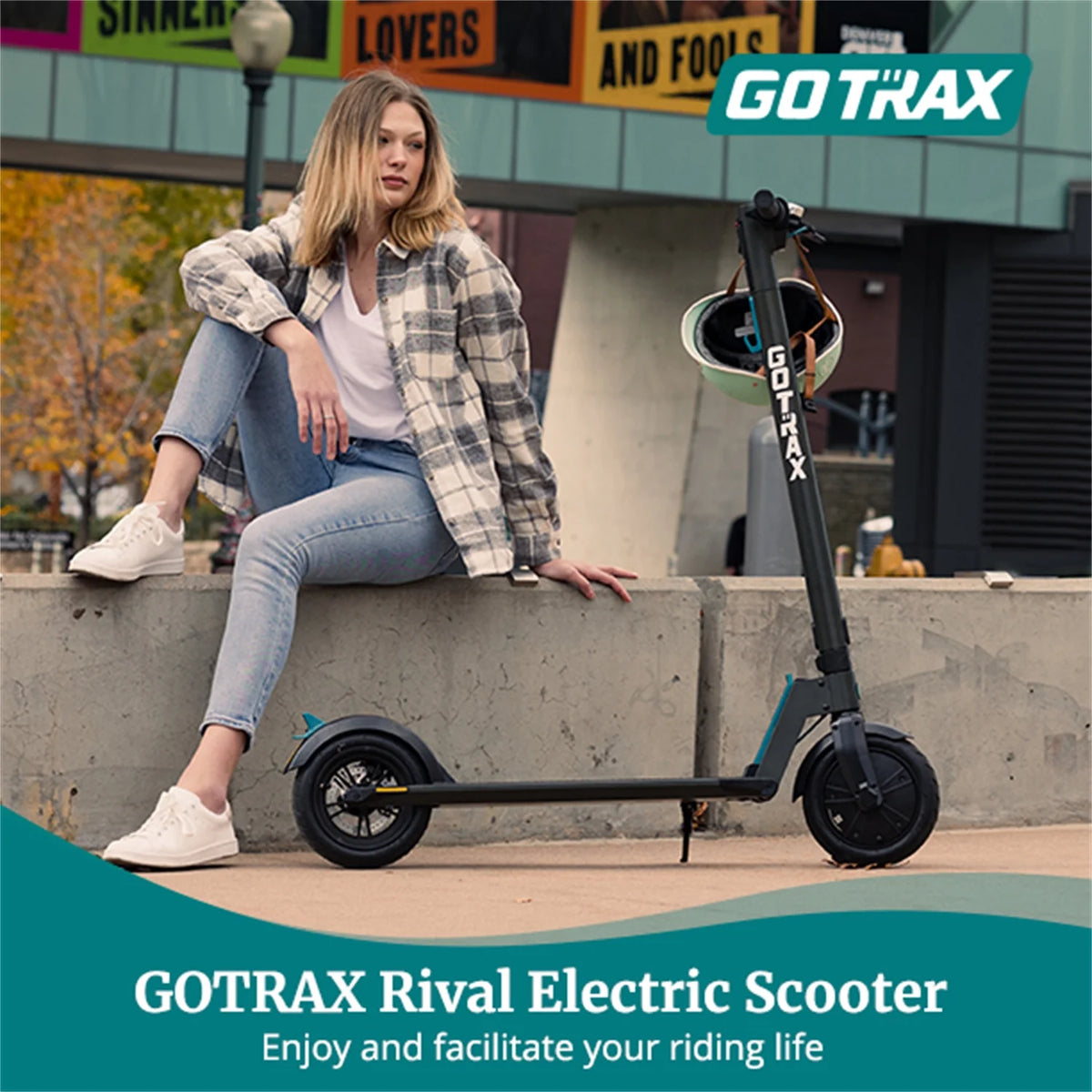 Adult Commuting Electric Scooter, Max Load 220lbs B7279