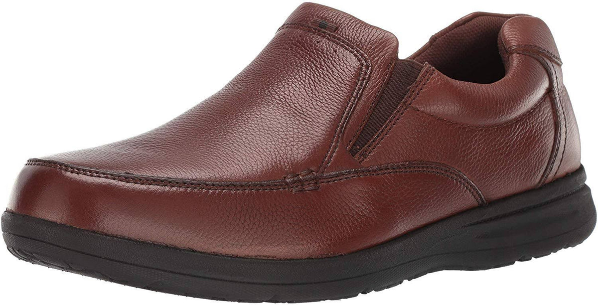 Cognac Slip-On Shoes D1224