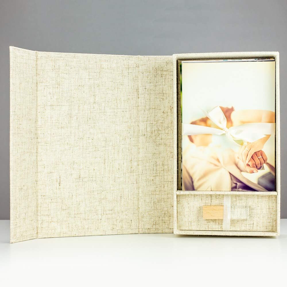 Light Gray Photo/USB Box 5"x7" 8GB USB Pack of 2 S230827