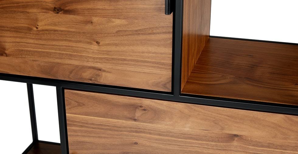 Walnut Bookcase J993
