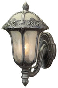 Rose Garden Large Pendent Light with Clear Seedy Glass Swedish Silver J354563