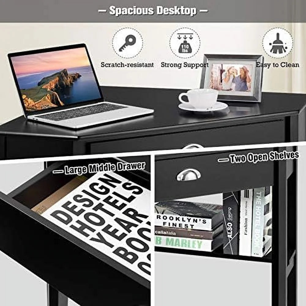 Corner Desk with Drawer N322