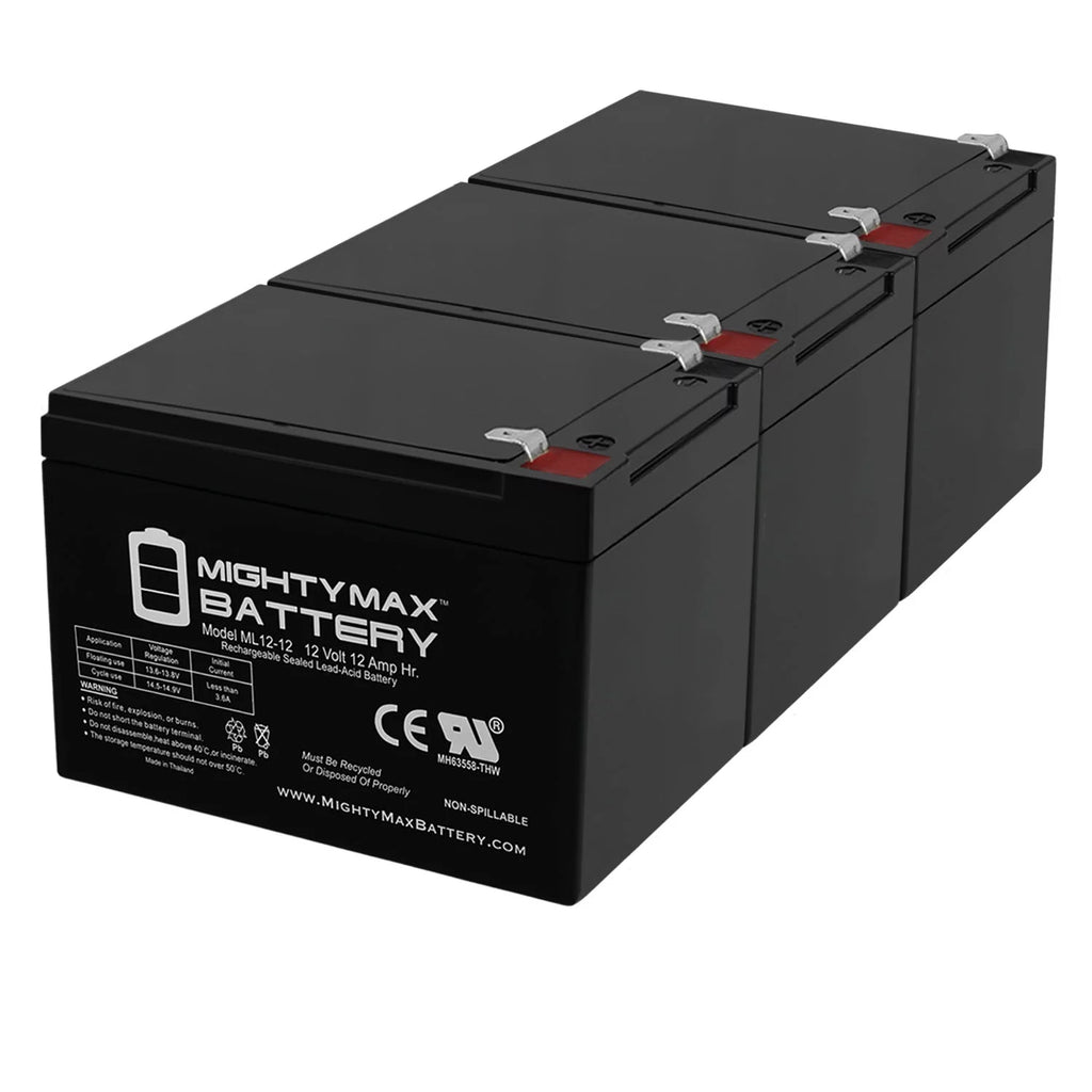 12V 12Ah Sealed Lead Acid Rechargeable Battery P729947
