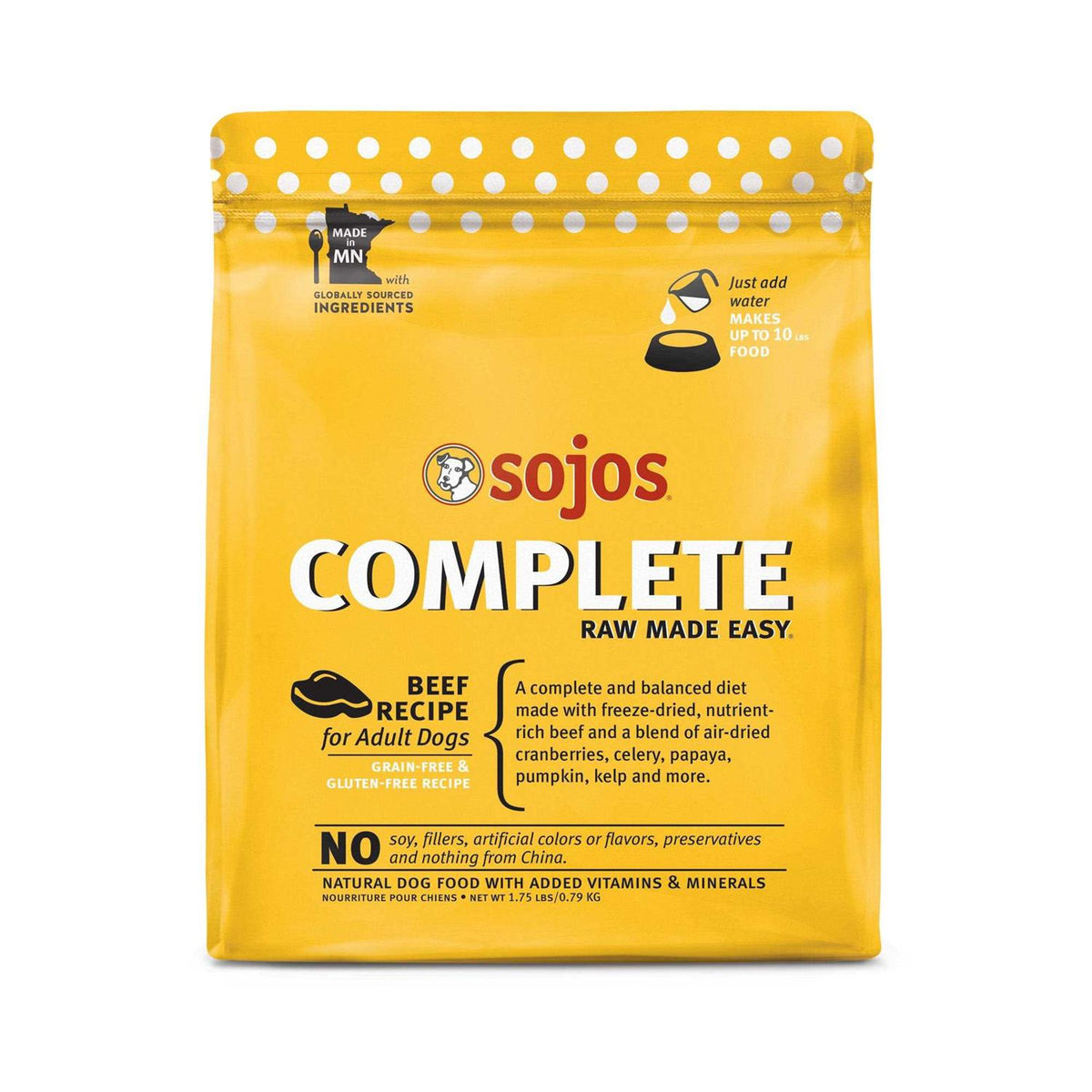 Beef Recipe Dog Food S1299