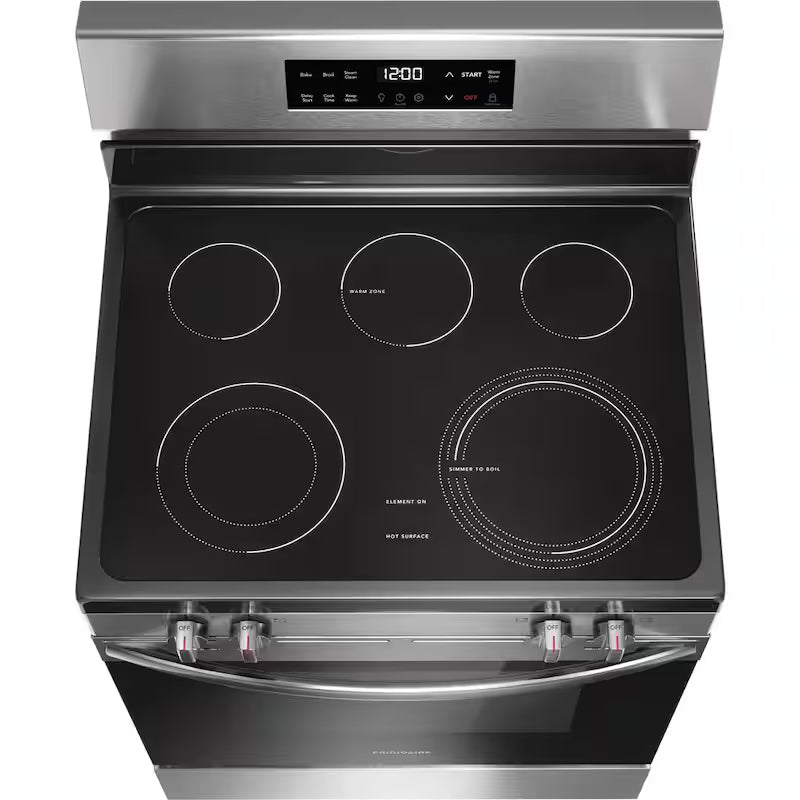 5 Element Freestanding Electric Range in Stainless Steel U25634
