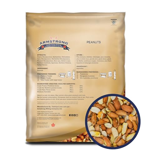 Shelled Peanut Halves Bird Seed 20 Pounds B9579
