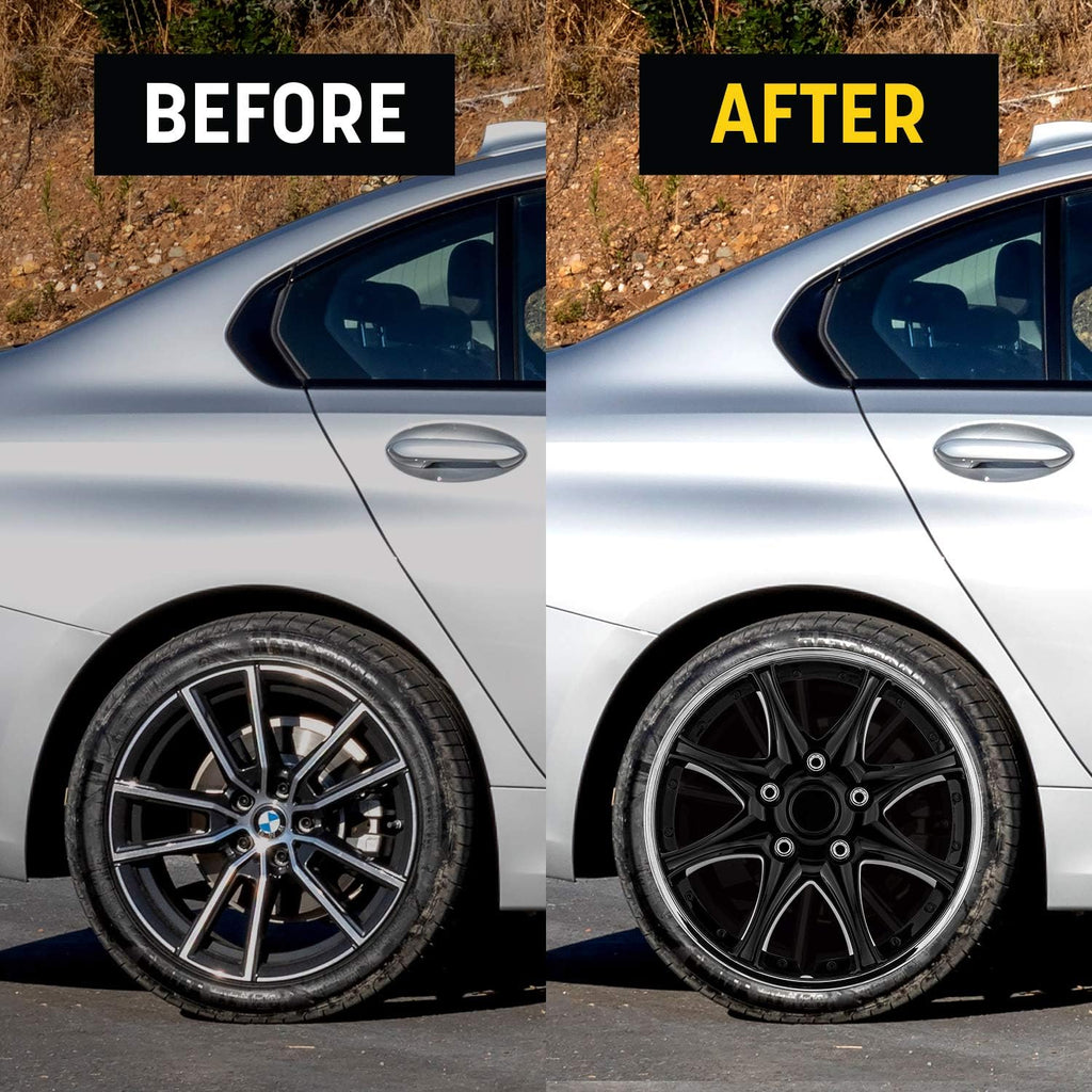 Matte Black Wheel Cover 17" Set of 4 S279561