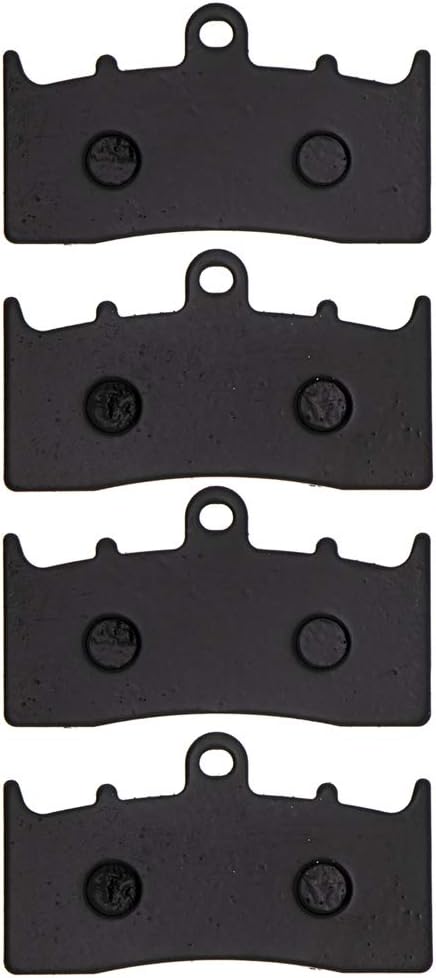 Brake Pad Set Semi-Metallic Pack of 2 H6616