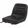 Black Universal Tractor Seat S217