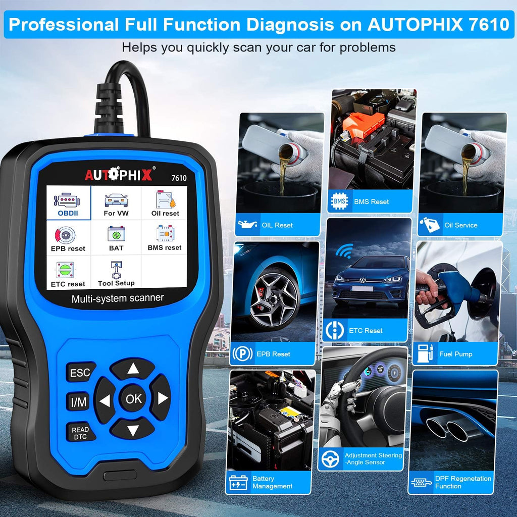 Full Systems OBD2 Scanner Code Reader for VAG After 1996 U12566