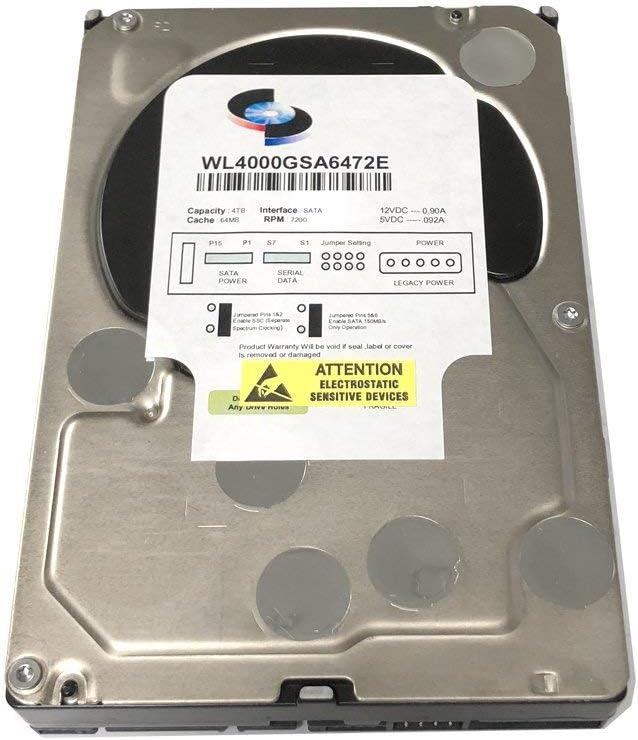 4TB 7200RPM 64MB Cache SATA 6Gb/s 3.5inch Internal Desktop Hard Drive A3087