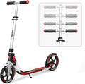 Foldable Kick Scooter with Big Wheel, 4 Level Height Adjustable C27954