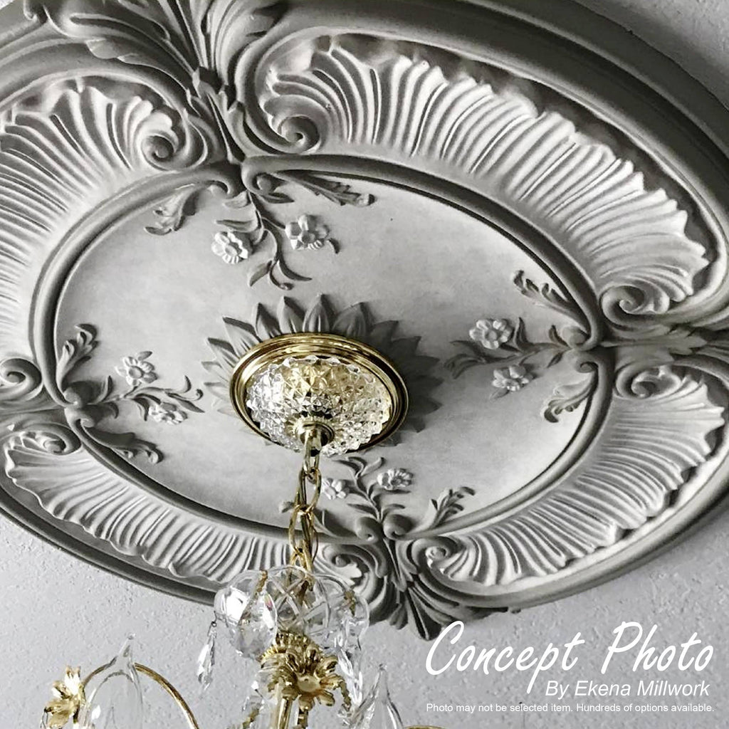 26 1/2x22OD x 3 5/8x22ID x 1 1/2x22P Ceiling Medallion J57278