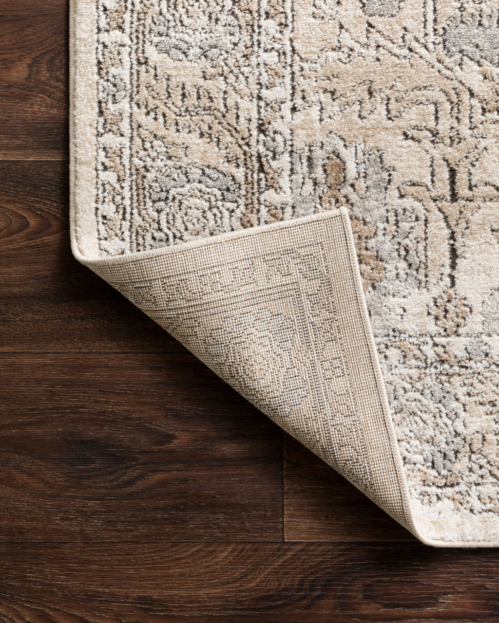 Oriental Ivory Sand Area Rug D1615