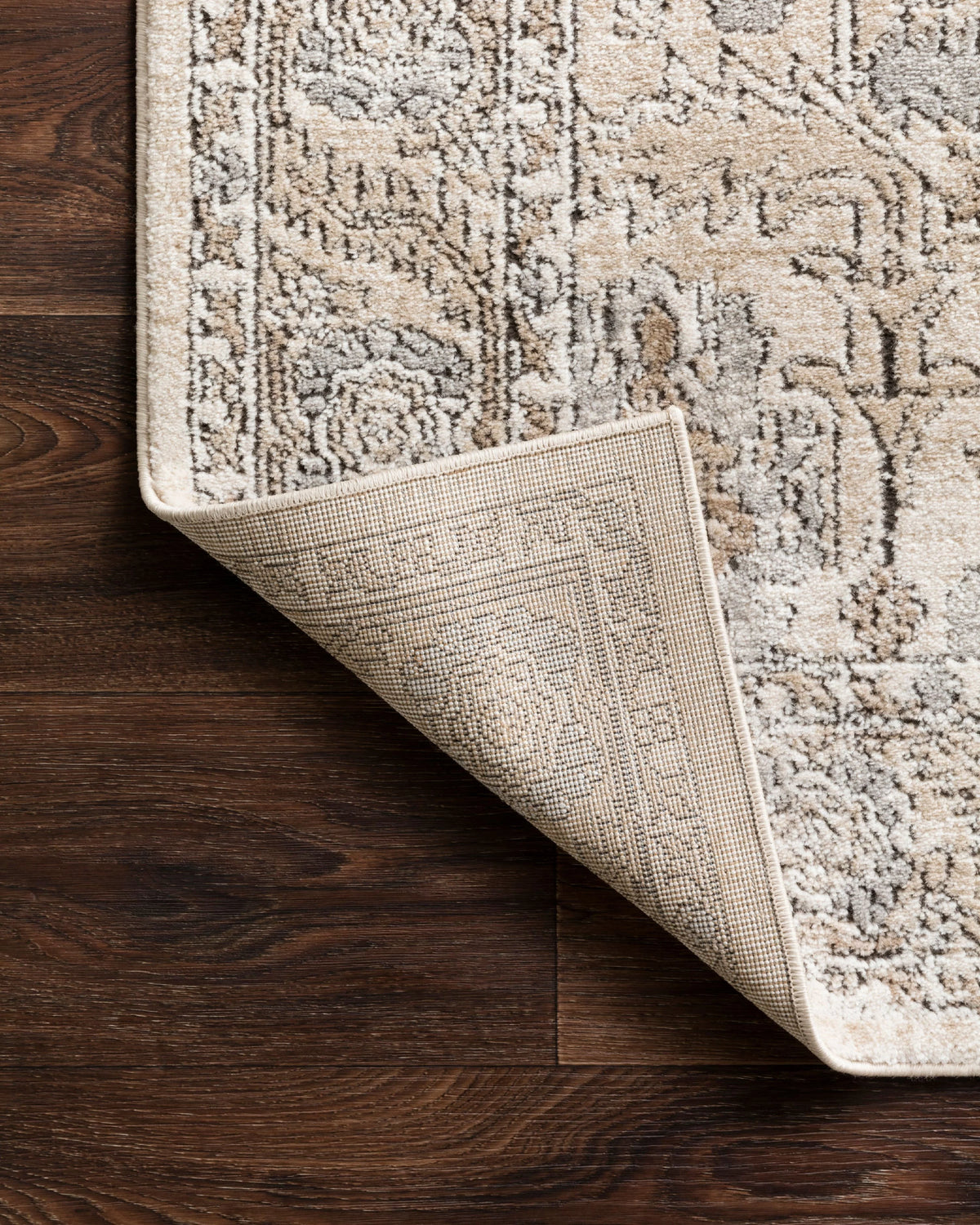 Oriental Ivory Sand Area Rug D1615