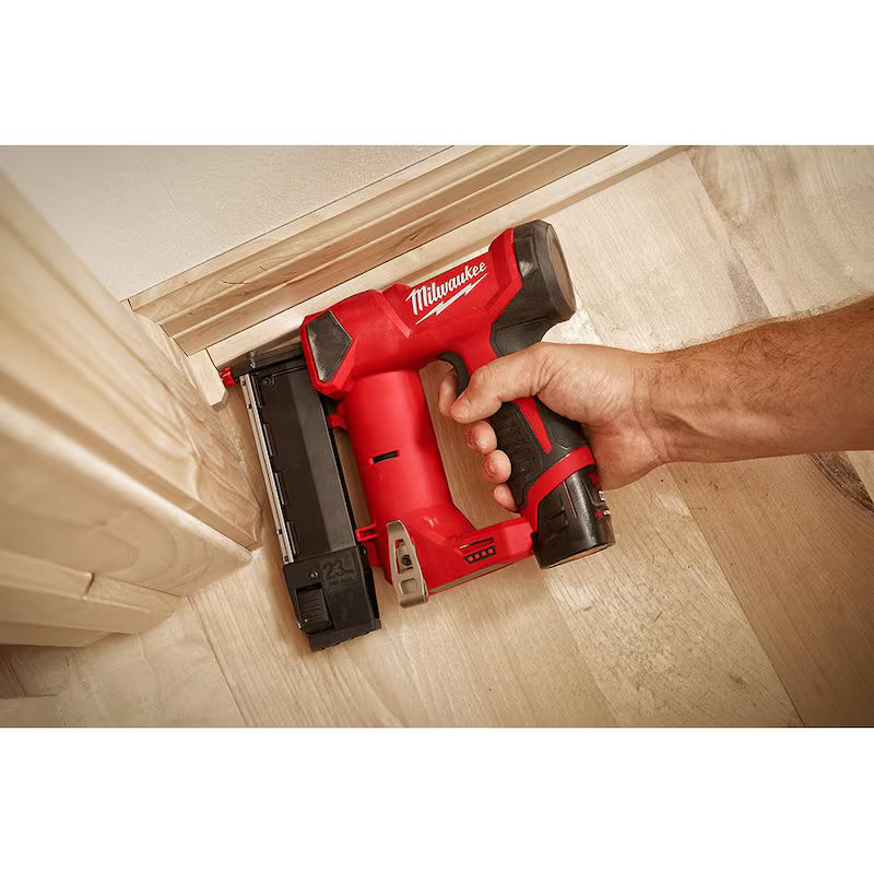 12-Volt 23-Gauge Cordless Pin Nailer with 6.0Ah and 3.0Ah Battery Packs X8241