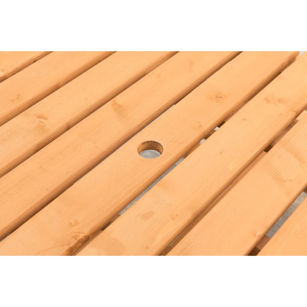 Wooden 6-Person Picnic Table N2819