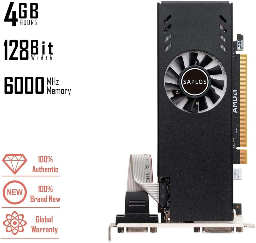 4GB GDDR5 Low Profile Graphics Card D614