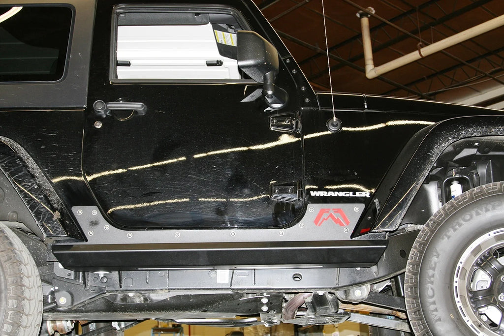 Rock Sliders Bare Steel Z198