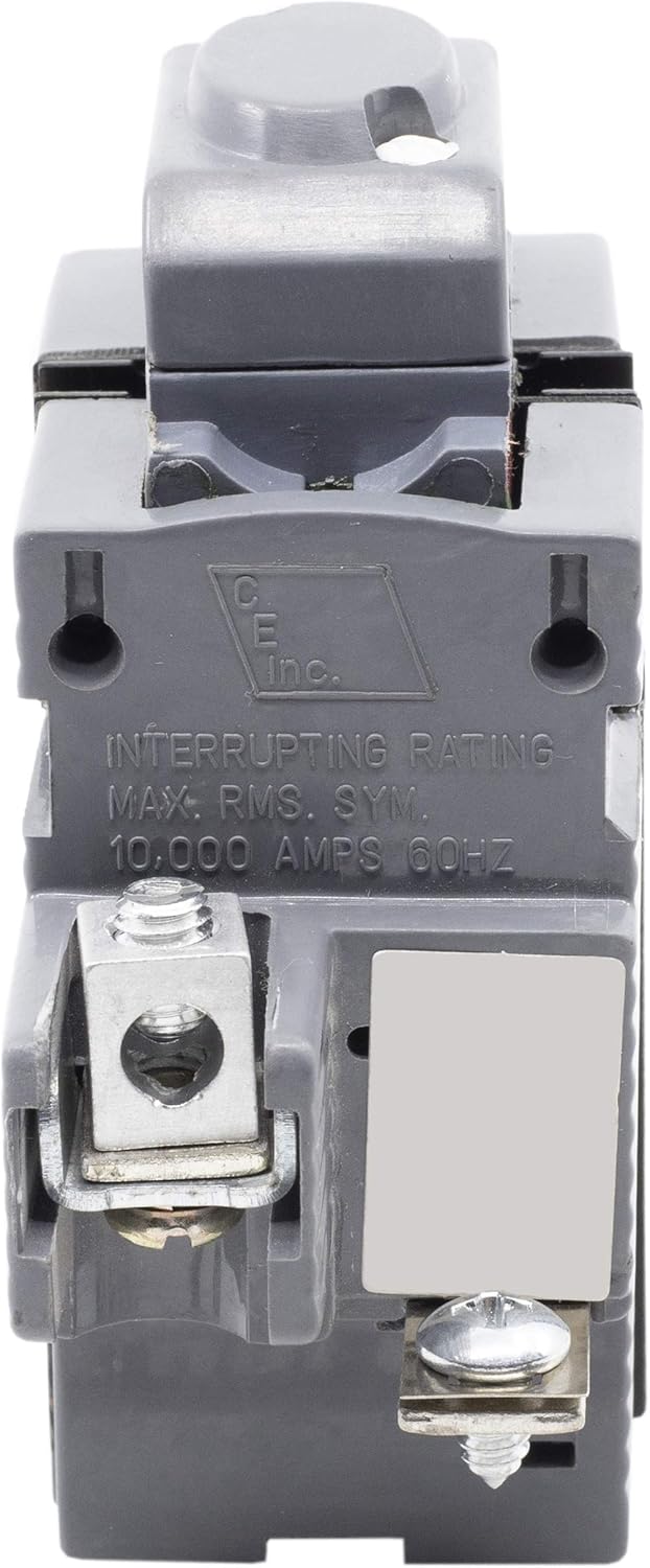 Two Pole 20 Amp Circuit Breaker, Pack of 2 V36545